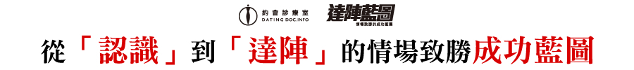 從認識到達陣的情場致勝藍圖